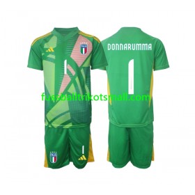 Fußballtrikots Italien Donnarumma 1 Torwart Kinder EURO 2024 Kurzarm Auswärts-trikot kaufen